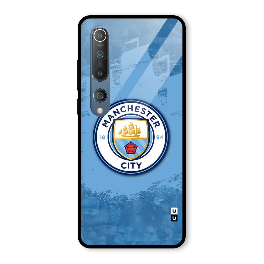 Manchester City Club Glass Back Case for Mi 10