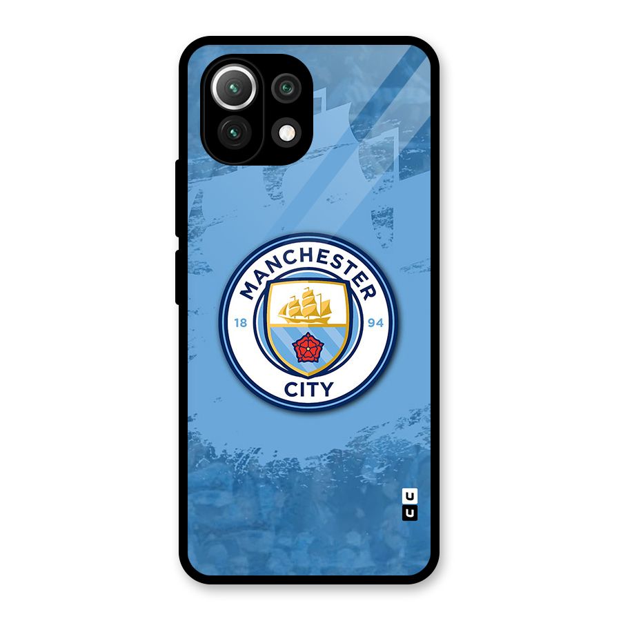Manchester City Club Glass Back Case for Mi 11 Lite