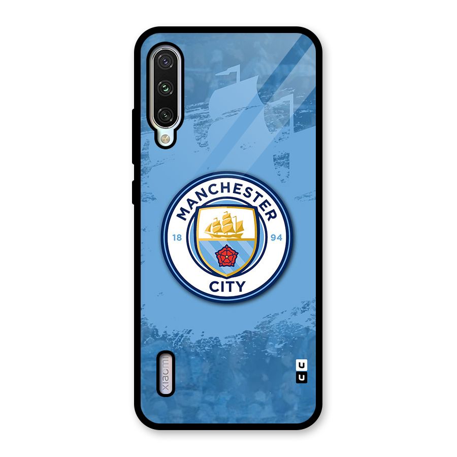 Manchester City Club Glass Back Case for Mi A3