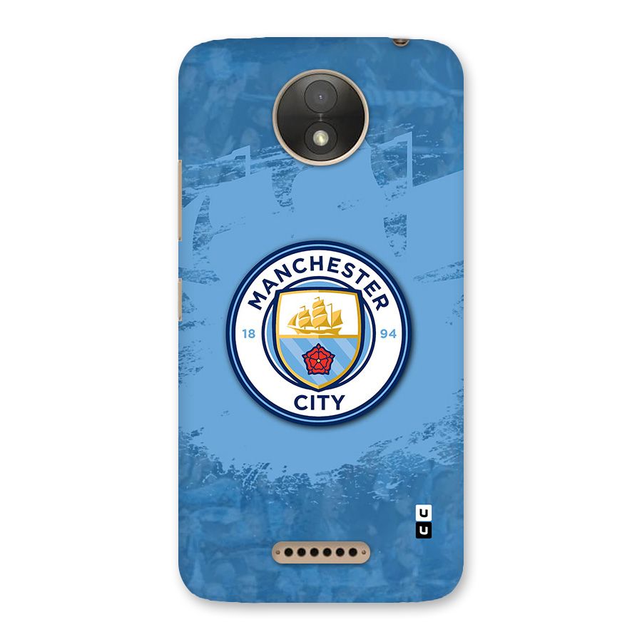 Manchester City Club Back Case for Moto C Plus