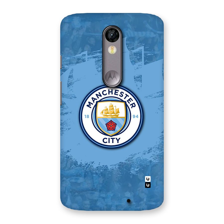 Manchester City Club Back Case for Moto X Force