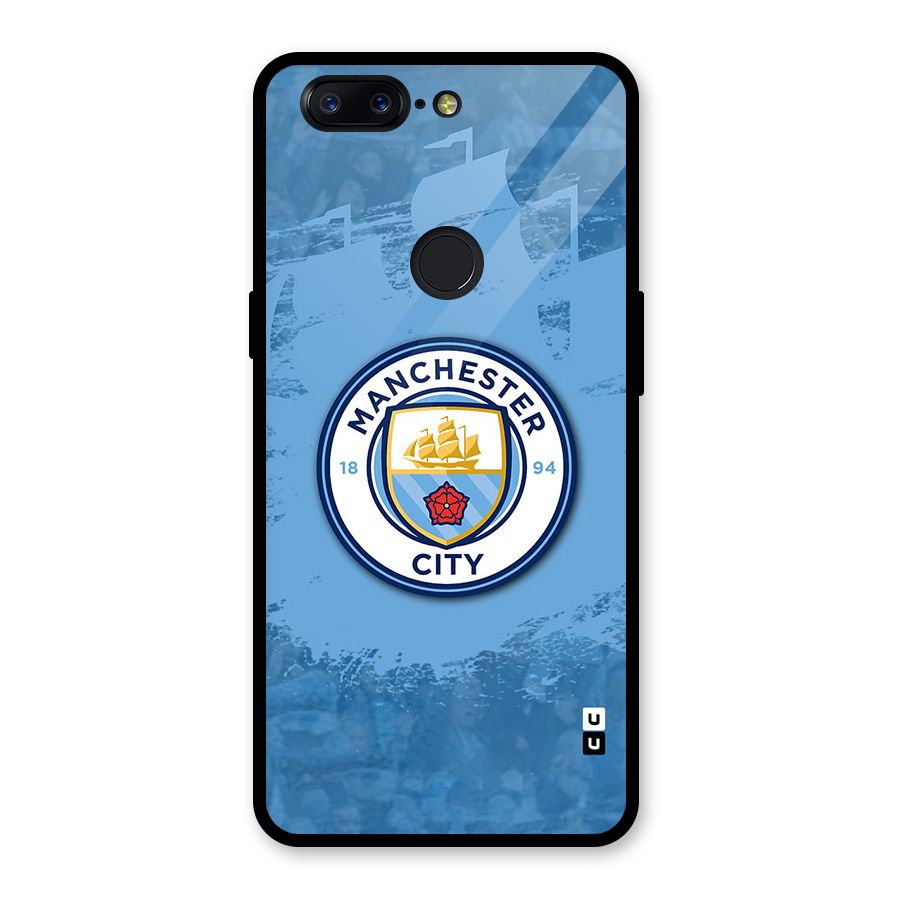 Manchester City Club Glass Back Case for OnePlus 5T