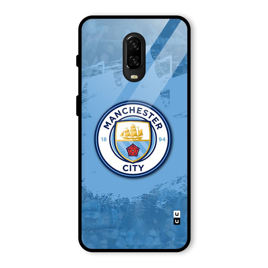 Manchester City Club Glass Back Case for OnePlus 6T