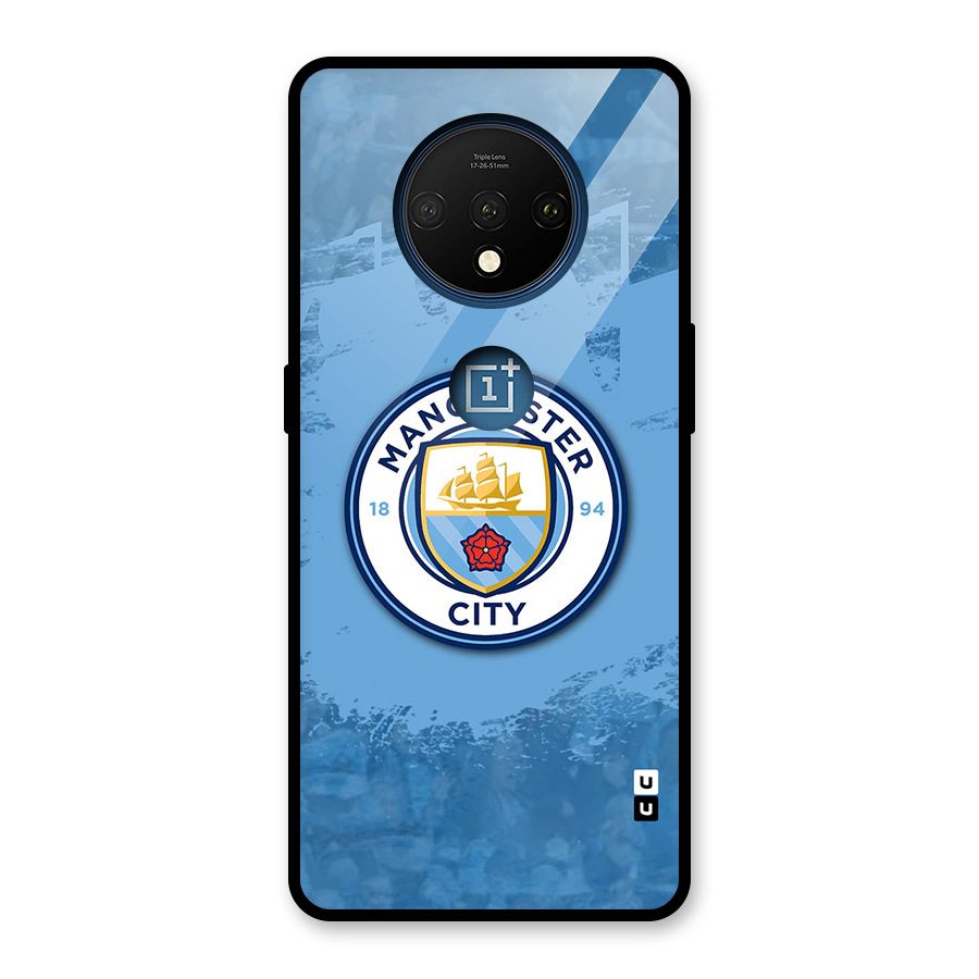 Manchester City Club Glass Back Case for OnePlus 7T