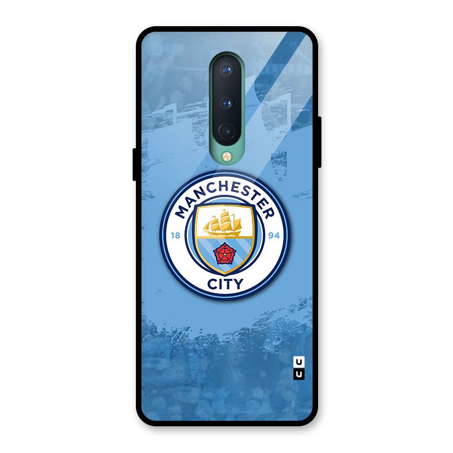 Manchester City Club Glass Back Case for OnePlus 8