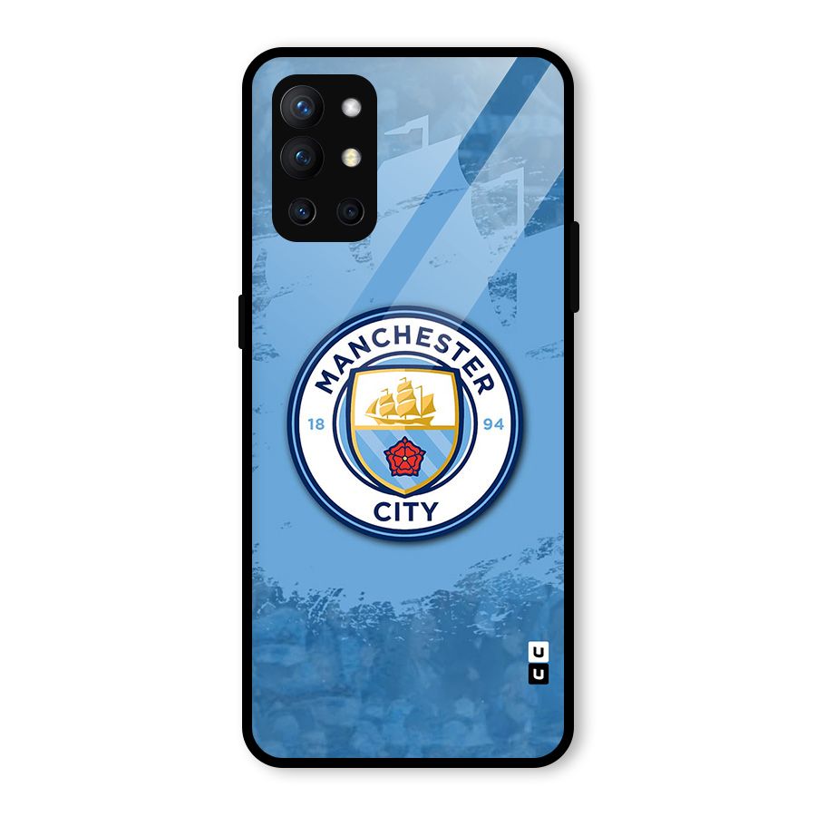 Manchester City Club Glass Back Case for OnePlus 9R