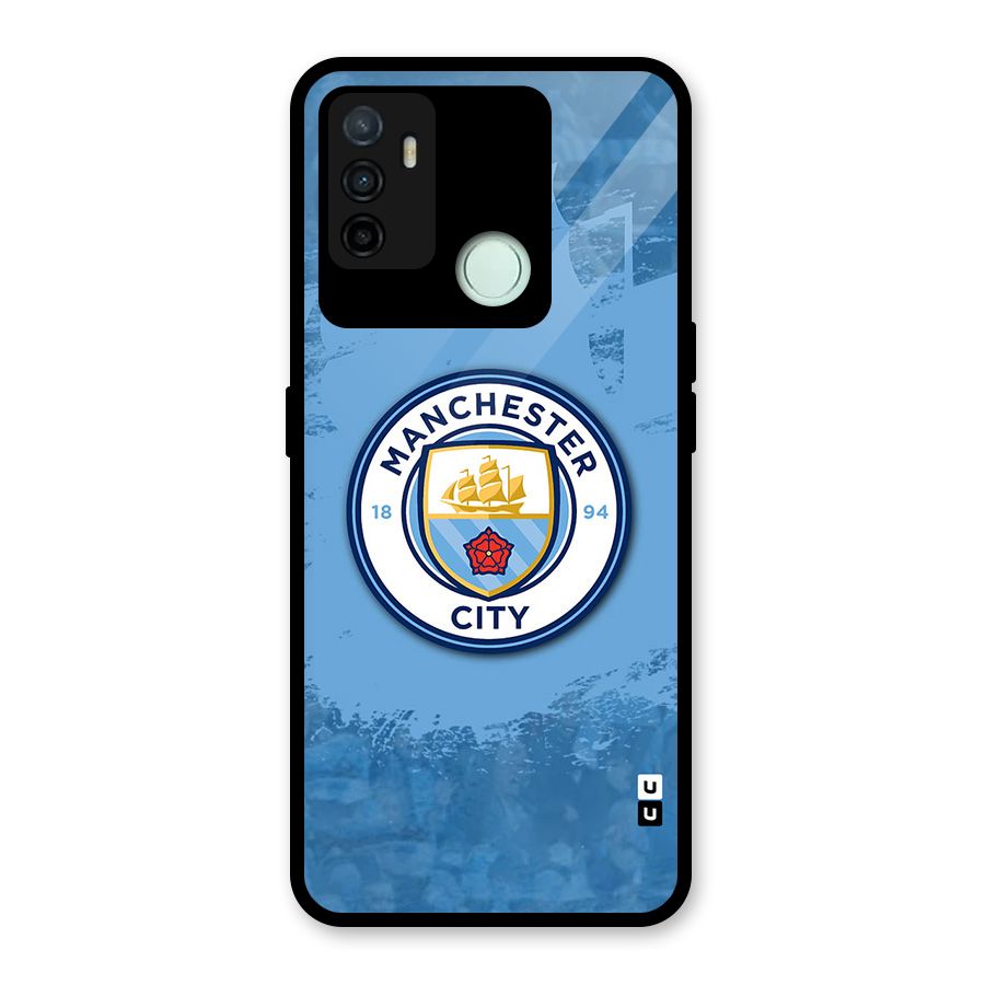 Manchester City Club Glass Back Case for Oppo A53