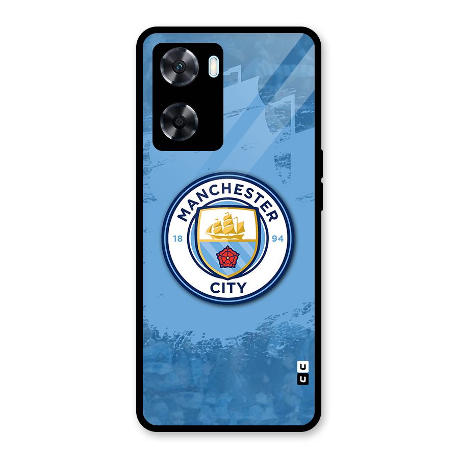 Manchester City Club Glass Back Case for Oppo A77