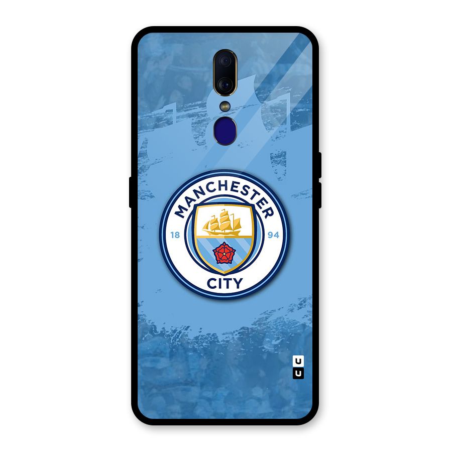 Manchester City Club Glass Back Case for Oppo F11