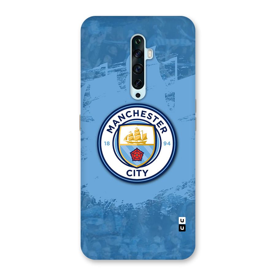Manchester City Club Glass Back Case for Oppo Reno2 F
