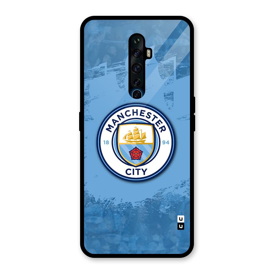 Manchester City Club Glass Back Case for Oppo Reno2 Z