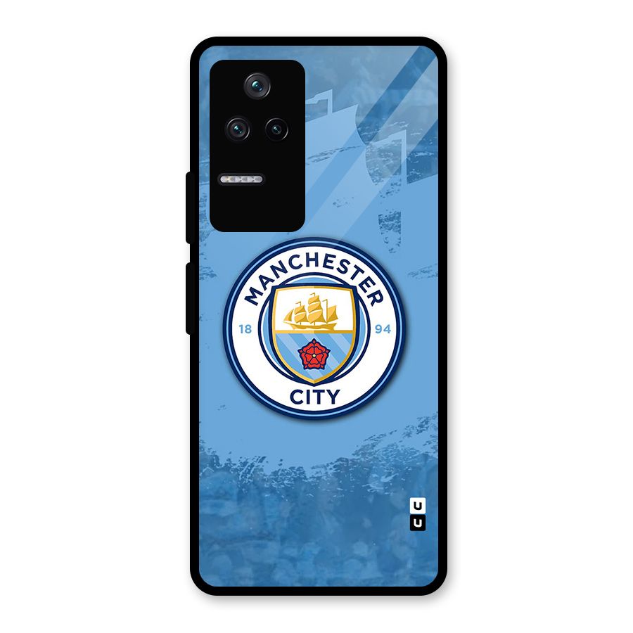 Manchester City Club Glass Back Case for Poco F4 5G
