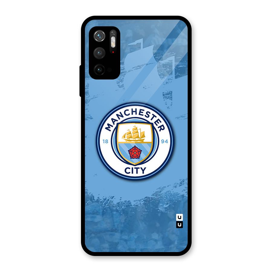 Manchester City Club Glass Back Case for Poco M3 Pro 5G