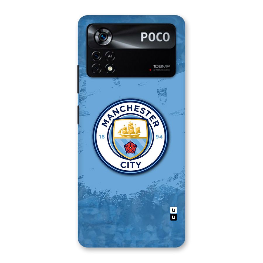 Manchester City Club Back Case for Poco X4 Pro 5G