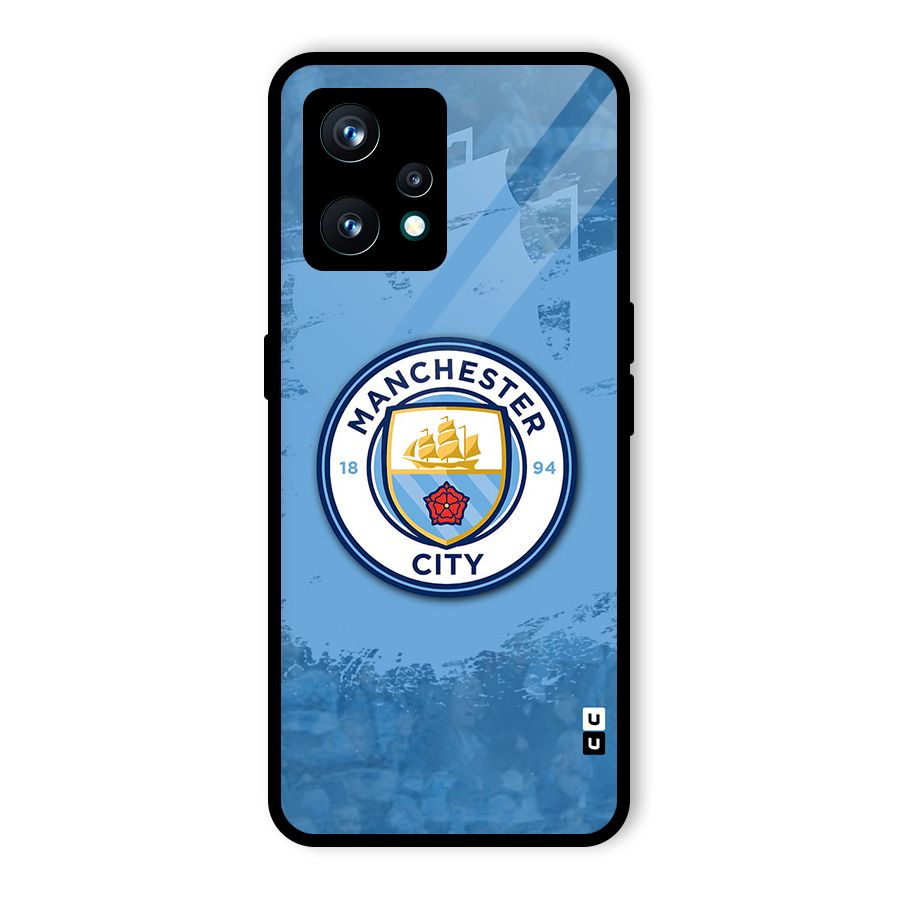 Manchester City Club Glass Back Case for Realme 9 Pro Plus 5G