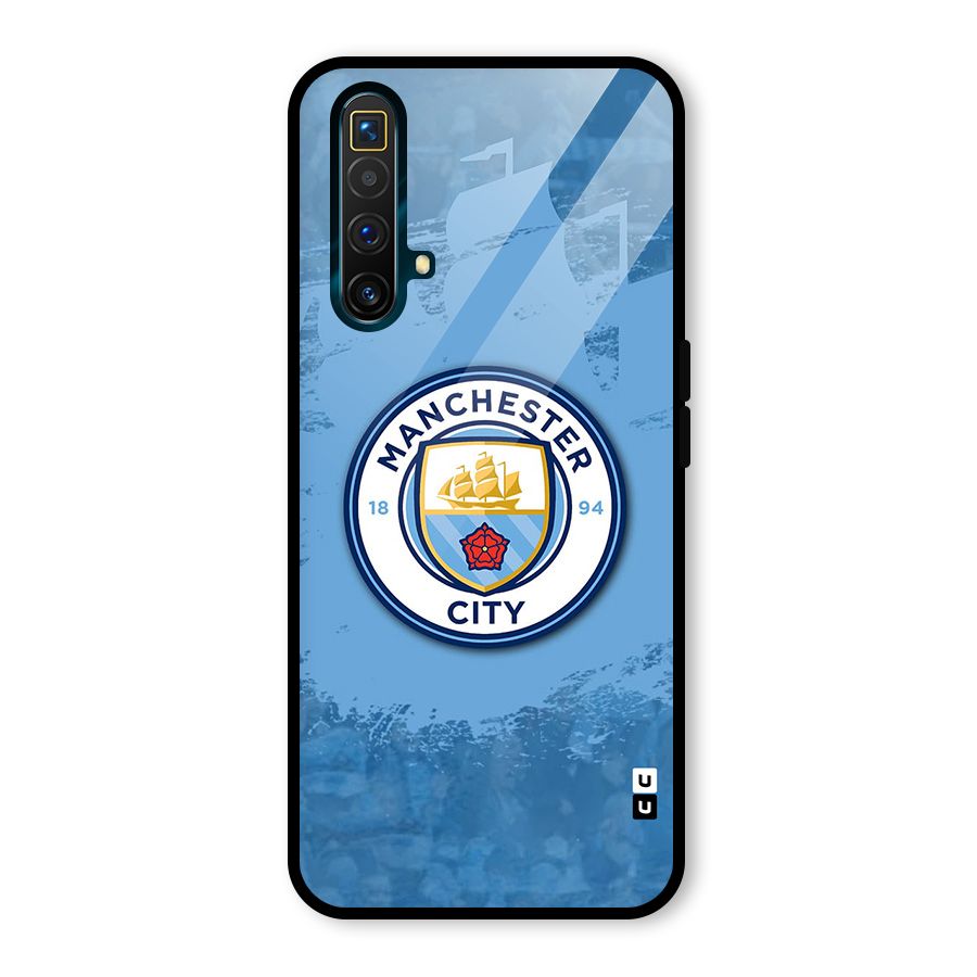 Manchester City Club Glass Back Case for Realme X3