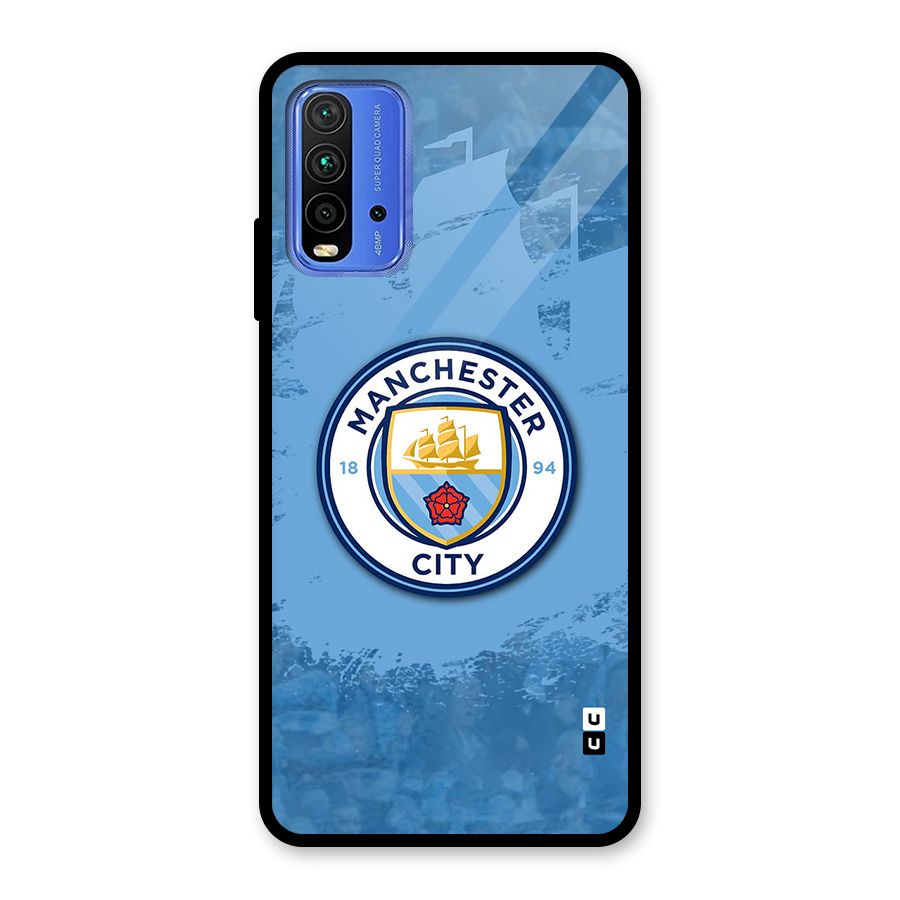 Manchester City Club Glass Back Case for Redmi 9 Power