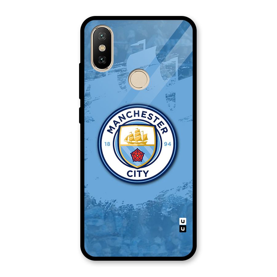 Manchester City Club Glass Back Case for Redmi A2
