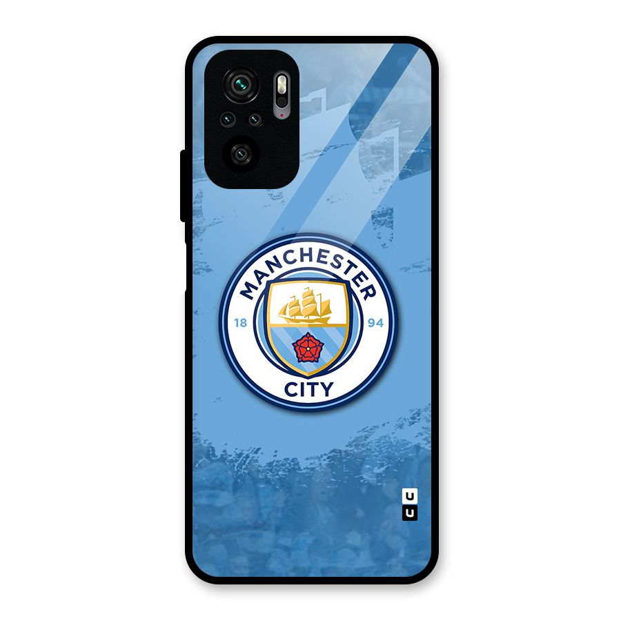 Manchester City Club Glass Back Case for Redmi Note 10S