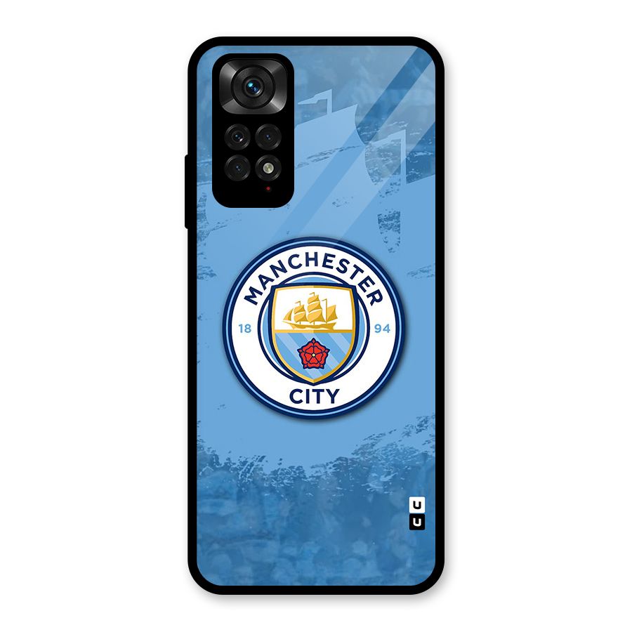 Manchester City Club Glass Back Case for Redmi Note 11