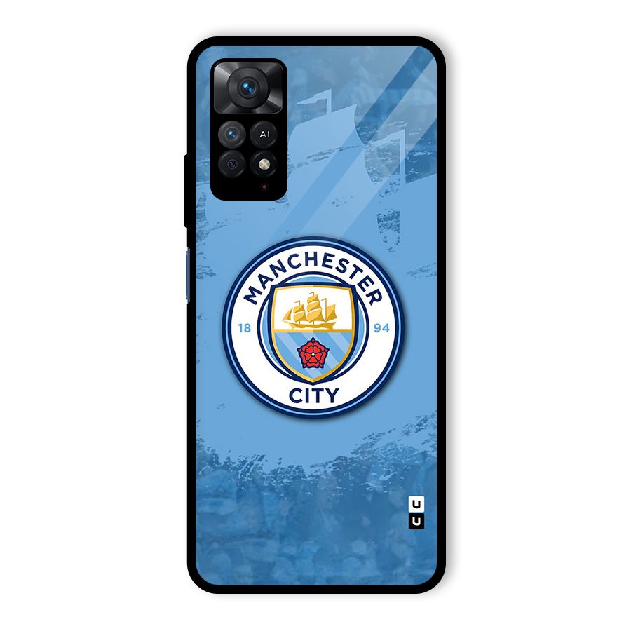 Manchester City Club Glass Back Case for Redmi Note 11 Pro