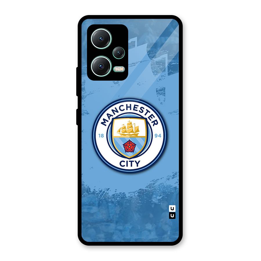 Manchester City Club Glass Back Case for Redmi Note 12 5G