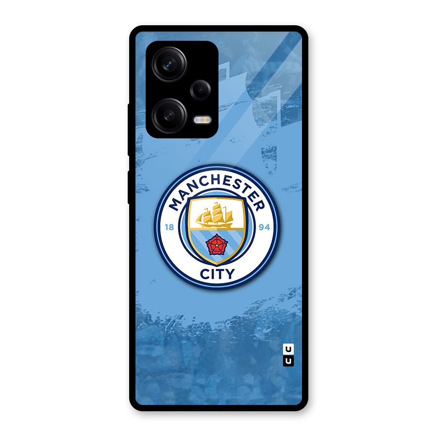 Manchester City Club Glass Back Case for Redmi Note 12 Pro