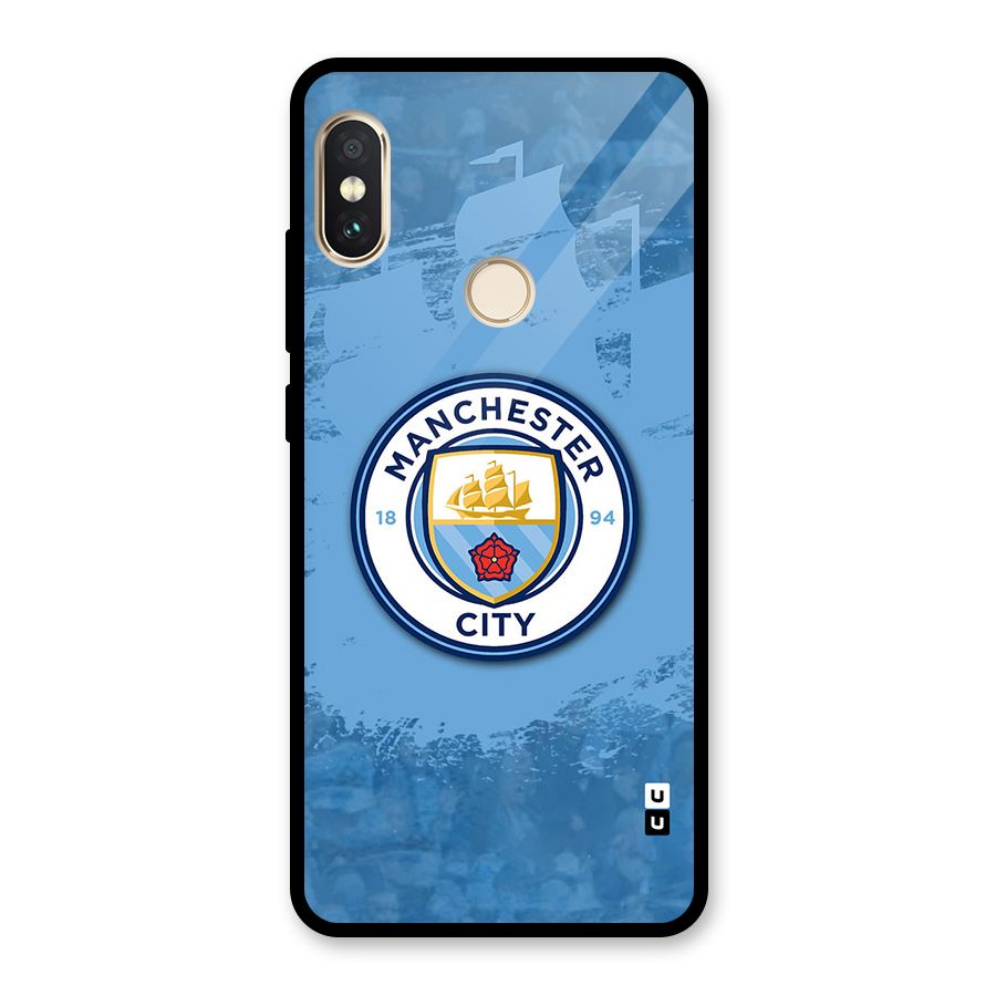 Manchester City Club Glass Back Case for Redmi Note 5 Pro