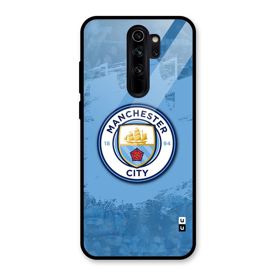 Manchester City Club Glass Back Case for Redmi Note 8 Pro
