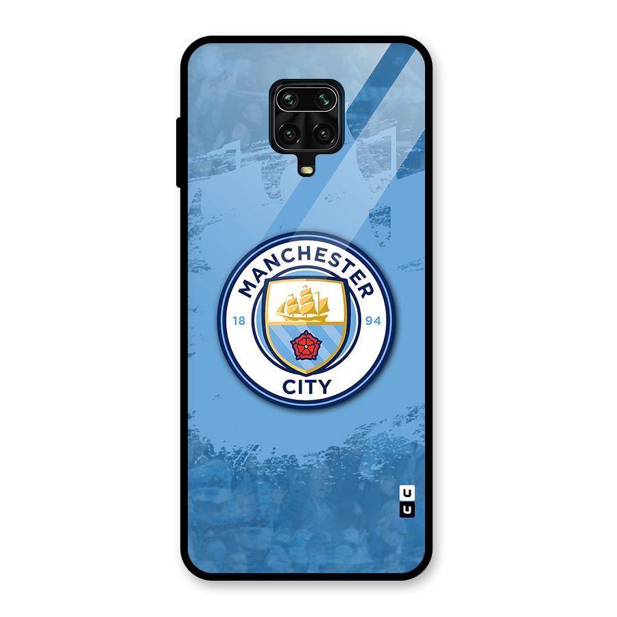 Manchester City Club Glass Back Case for Redmi Note 9 Pro