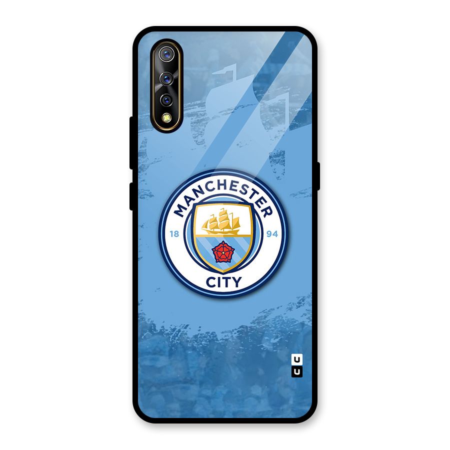 Manchester City Club Glass Back Case for Vivo S1