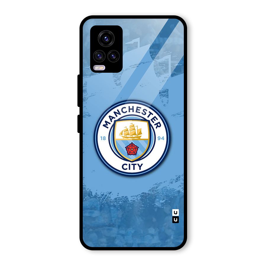 Manchester City Club Glass Back Case for Vivo V20