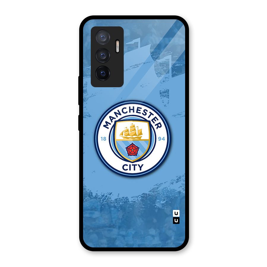 Manchester City Club Glass Back Case for Vivo V23e