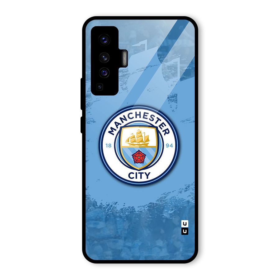 Manchester City Club Glass Back Case for Vivo X50