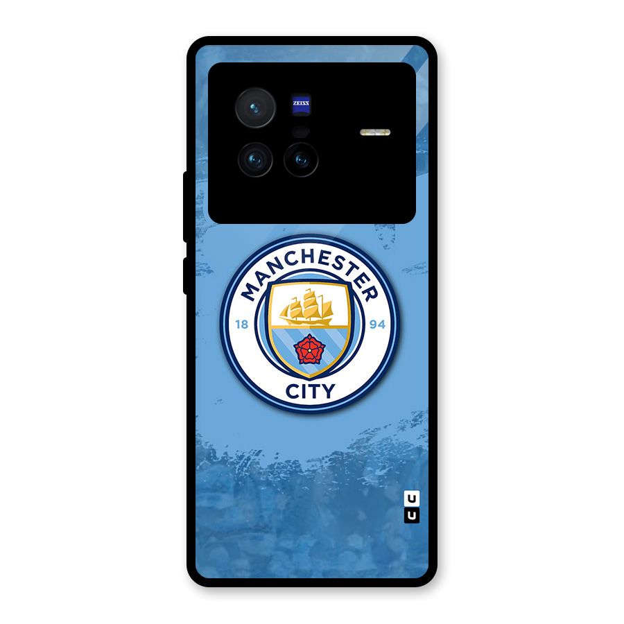 Manchester City Club Glass Back Case for Vivo X80