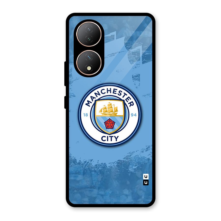 Manchester City Club Glass Back Case for Vivo Y100A