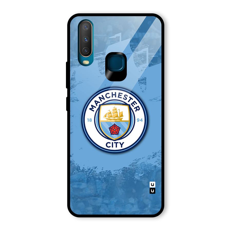 Manchester City Club Glass Back Case for Vivo Y17