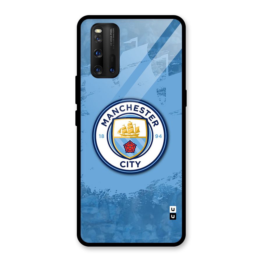 Manchester City Club Glass Back Case for Vivo iQOO 3