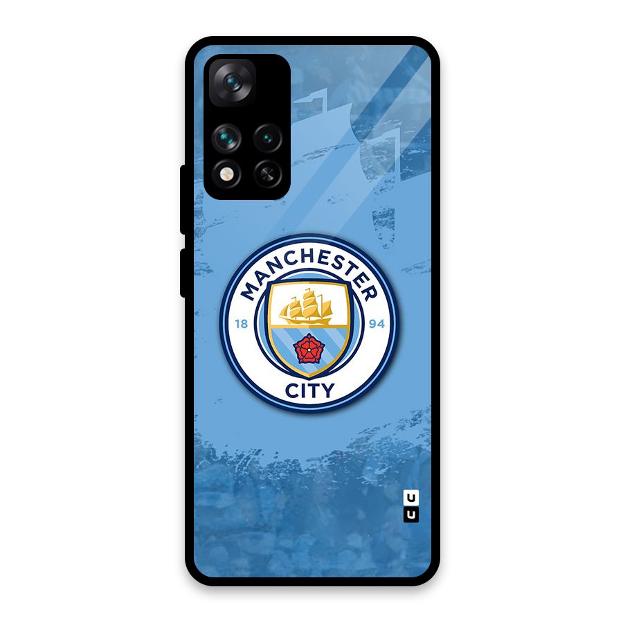 Manchester City Club Glass Back Case for Xiaomi 11i HyperCharge 5G