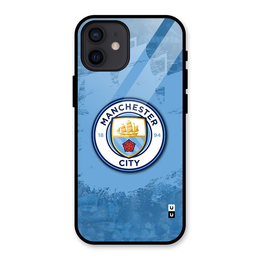 Manchester City Club Glass Back Case for iPhone 12