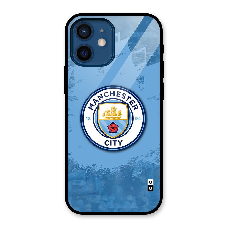 Manchester City Club Glass Back Case for iPhone 12 Mini
