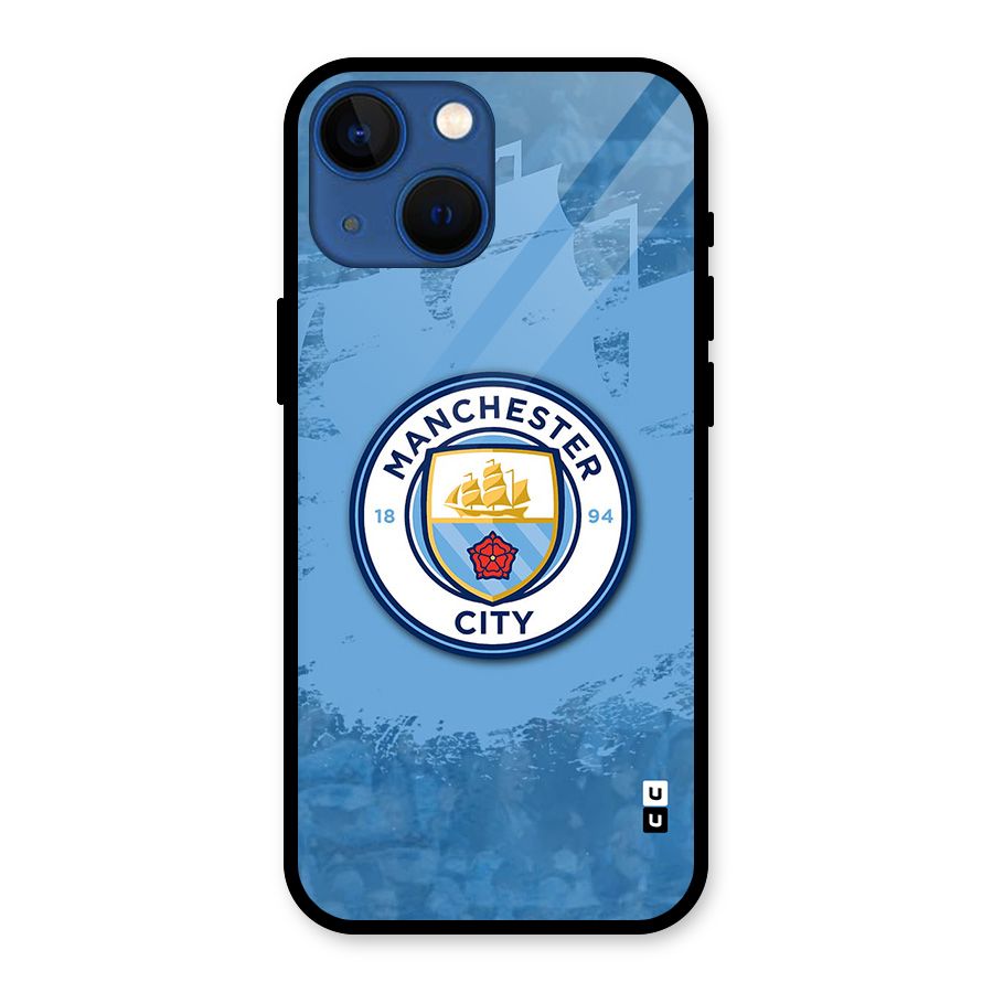 Manchester City Club Glass Back Case for iPhone 13 Mini