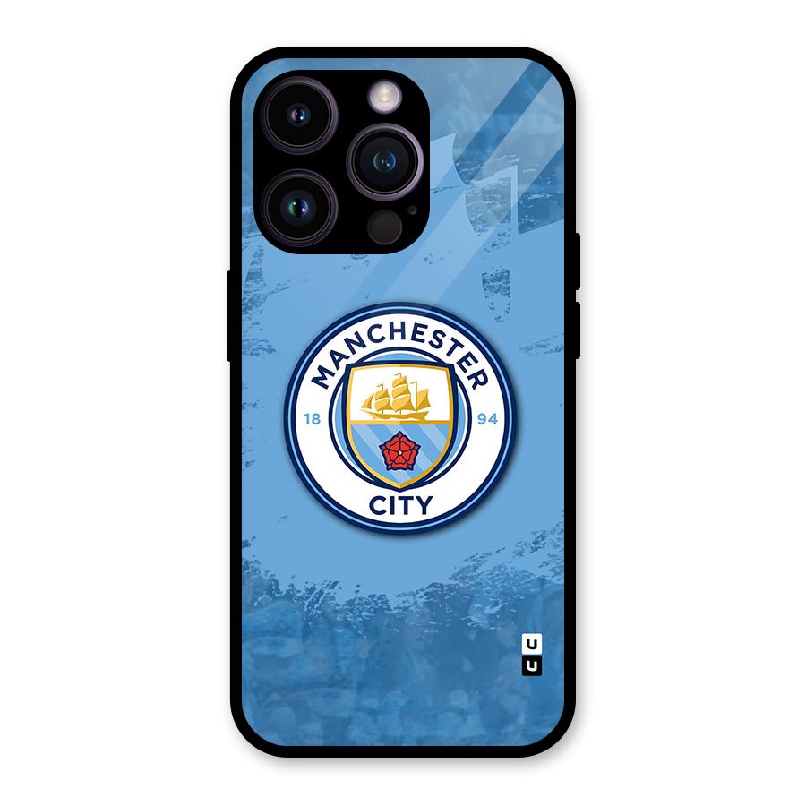 Manchester City Club Glass Back Case for iPhone 14 Pro