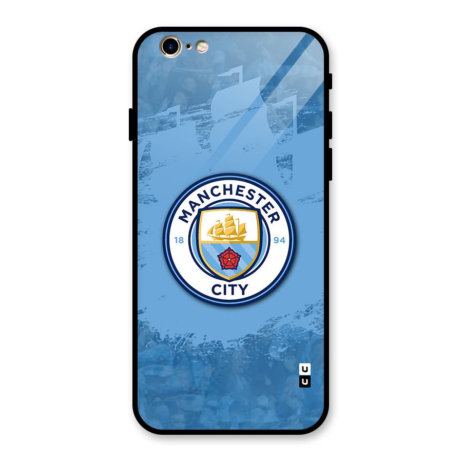 Manchester City Club Glass Back Case for iPhone 6 6S