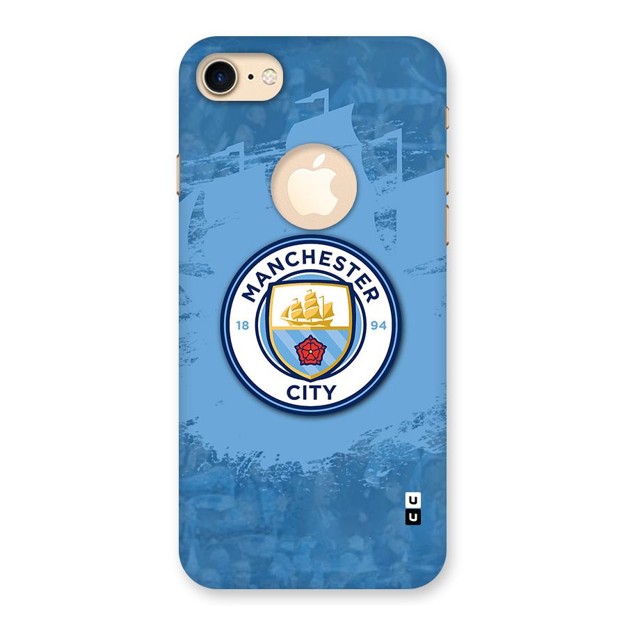 Manchester City Club Back Case for iPhone 7 Logo Cut