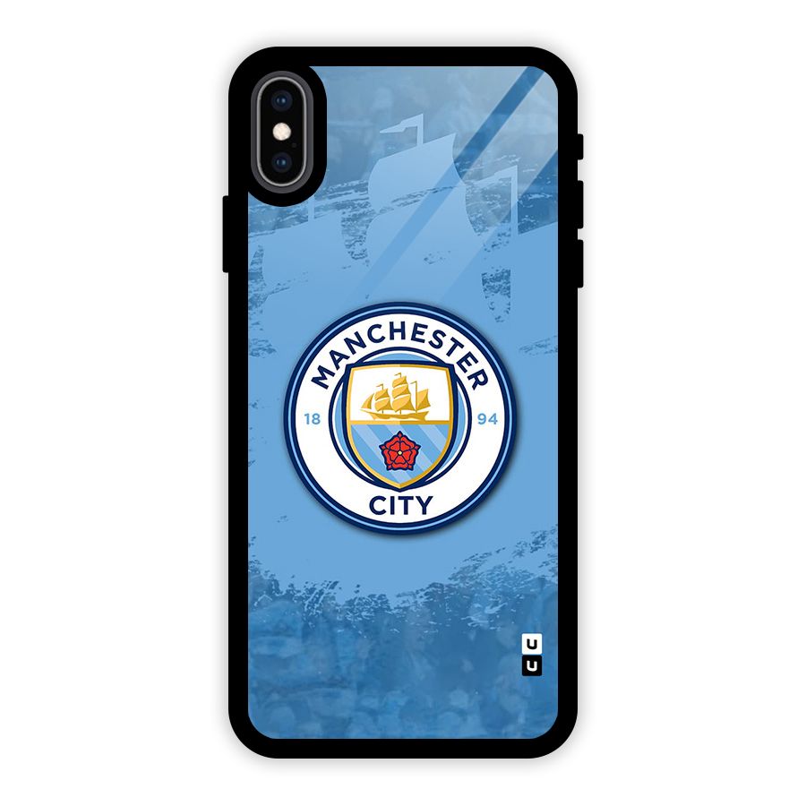 Manchester City Club Glass Back Case for iPhone XS Max