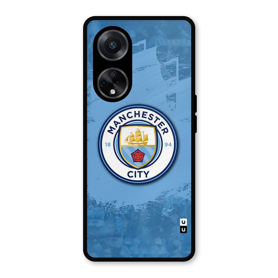 Manchester City Club Metal Back Case for Oppo F23