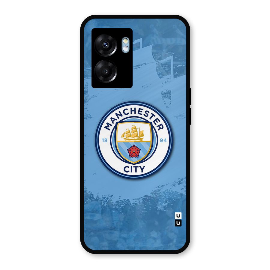 Manchester City Club Metal Back Case for Oppo K10 (5G)