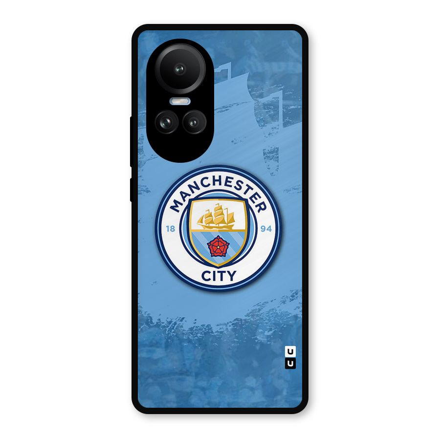 Manchester City Club Metal Back Case for Oppo Reno10