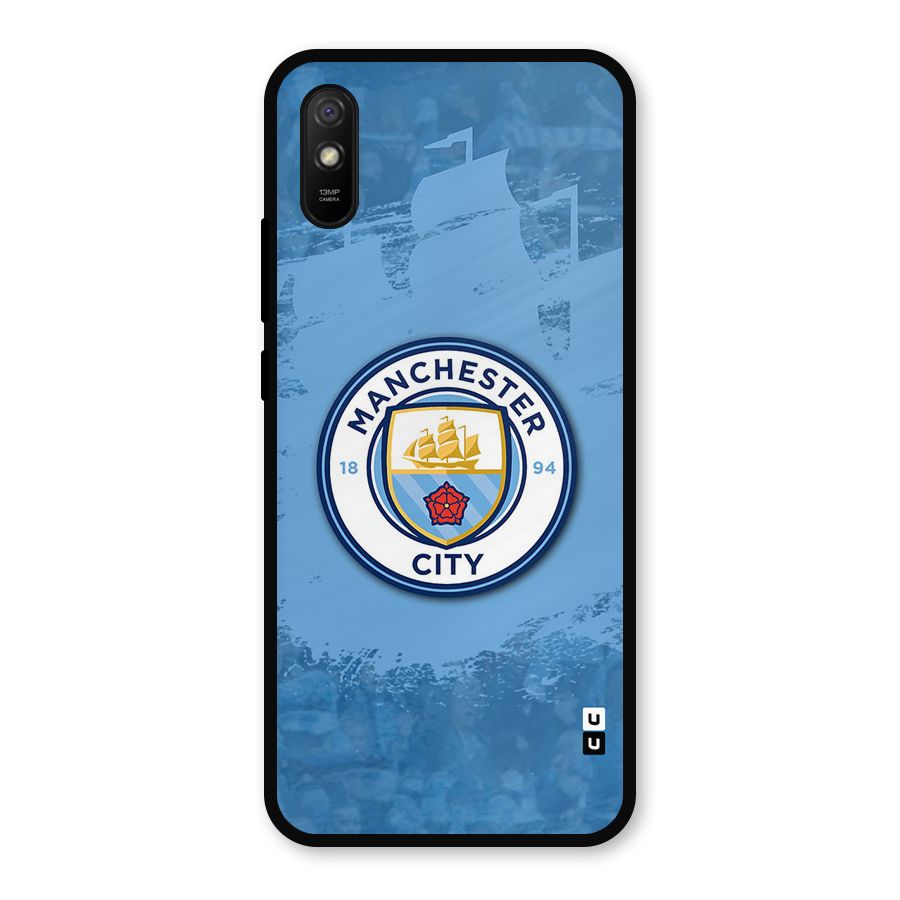 Manchester City Club Metal Back Case for Redmi 9a